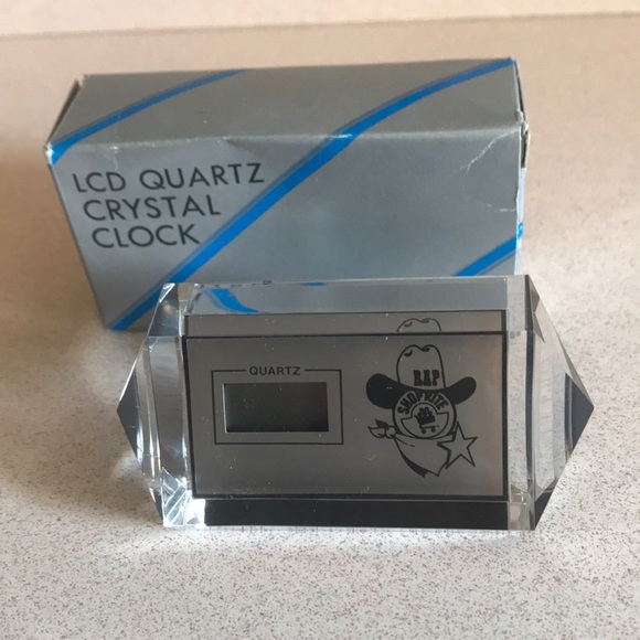 LCD Quartz Crystal Clock Shoprite - Picture 5 of 5